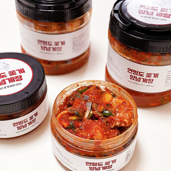 연평도 알가득 암꽃게 간장게장 1.2Kg 2.2Kg / 양념게장 600G 1Kg : 통영농협 통영한끼