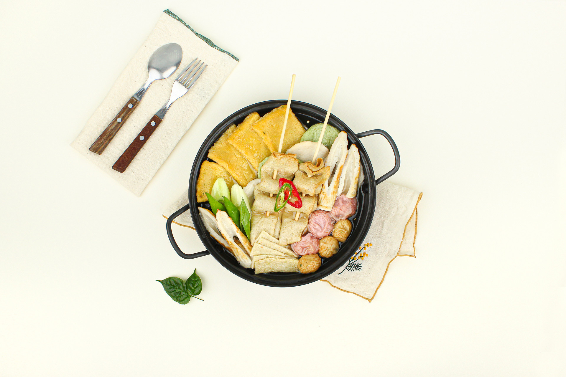 모둠 꼬치 어묵탕