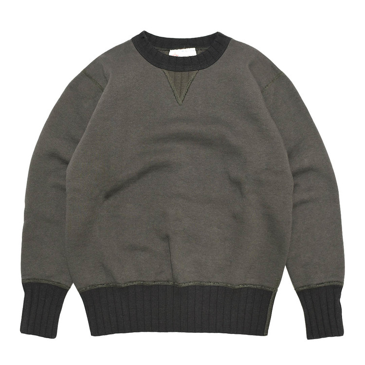 No.16508, Set-in Sleeve Sweatshirt [Charcoal] : Semi Basement General Store