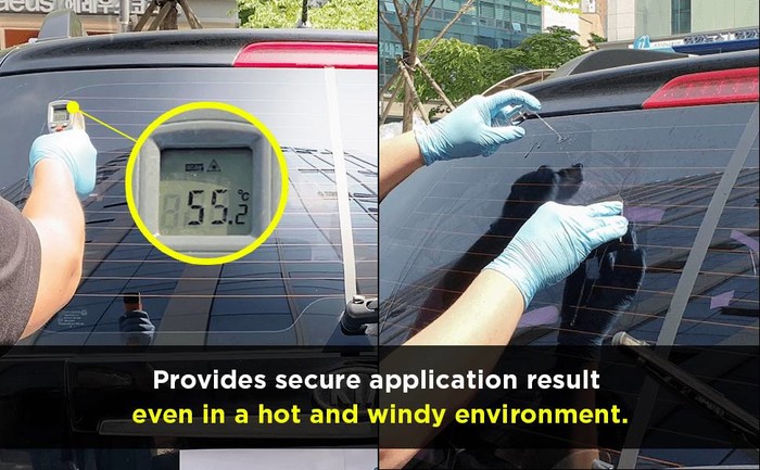 Nano4-Car Glass: Windscreen protector. Water repellent 
