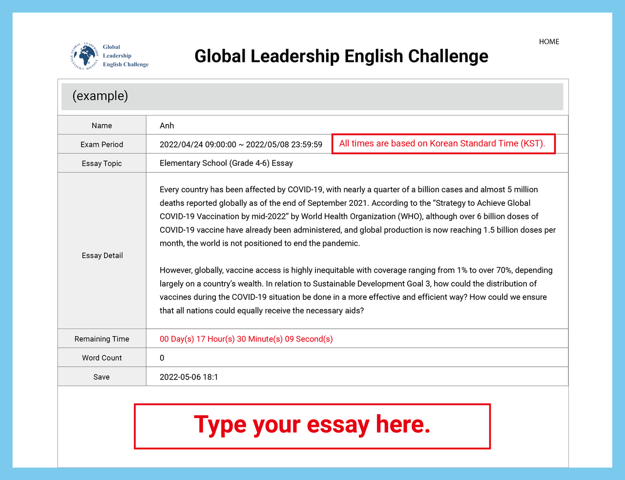 leader essay in english