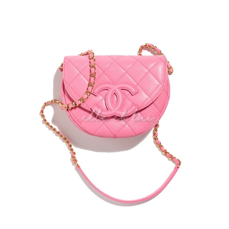 chane* messenger bag (pink/black) 엘에루이