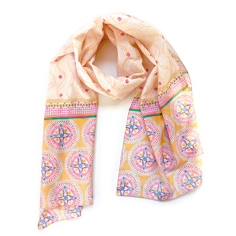 You Are So Sweet Silk Cotton Long Scarf 유 아 쏘 스윗 실크코튼 롱 스카프 MARAETHRA