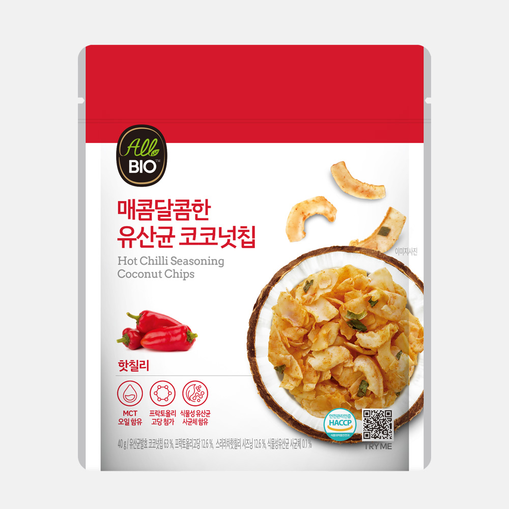 매콤달콤한 유산균 코코넛칩 40g