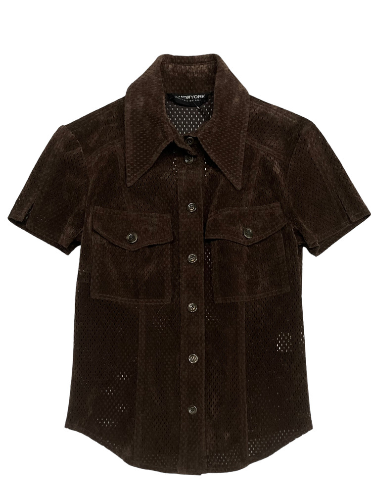 vintage short sleeve shirt jacket RAG STORE