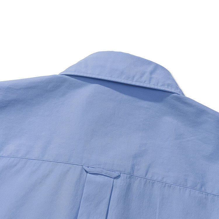 Relax) S-980 USA Poplin Shirt (Blue) : 솔티 공식 온라인스토어