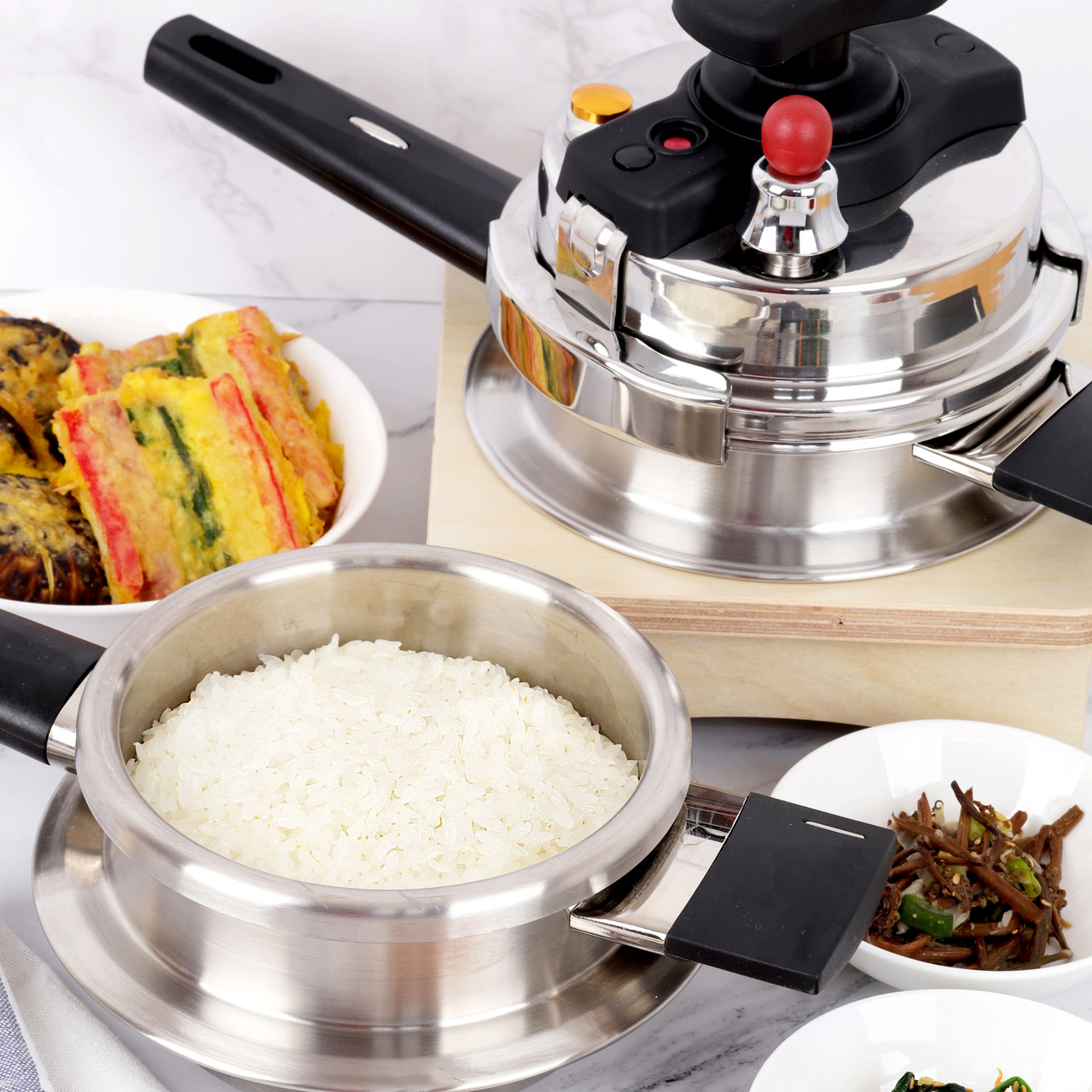 <p style="margin-left:18px;">인덕션 하이라이트용</p><h5 style="margin-left:20px">2인용 편수압력솥</h5>