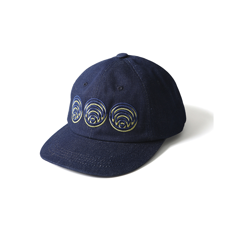 888 Overlap Washed Cap (Indigo) : 솔티 공식 온라인스토어
