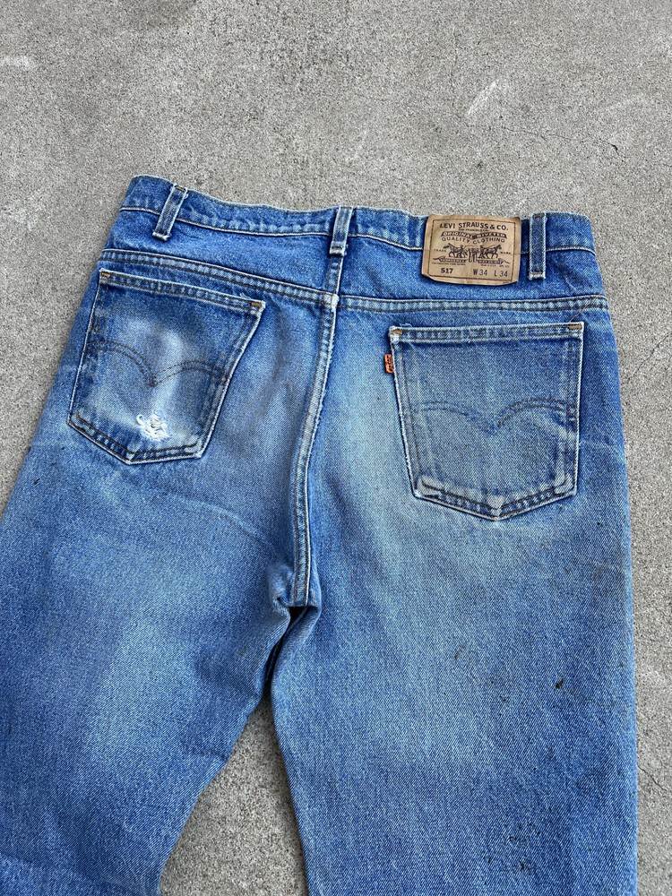 90'S　Levi's 517 orange tab USA