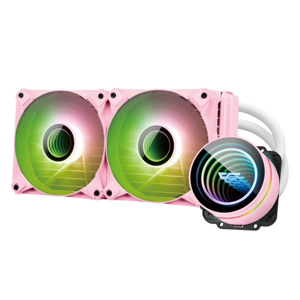 【darkFlash大飛】 DX Ver2.6 冰風俠 240mm一體式水冷(支援17xx / AM5)