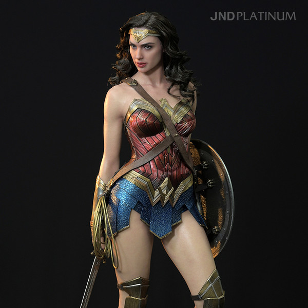 JND Studios 1/3 ワンダーウーマン 1/3 スタチュー JND Platinum] 1:3 Wonder Woman of Justice League : JND STUDIOS