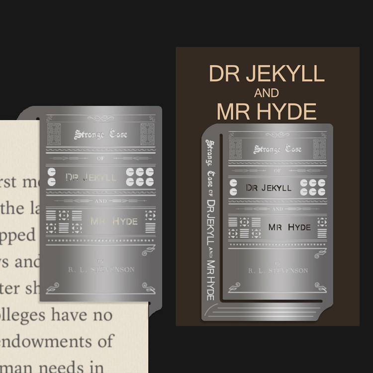 Wearingeul 3 Pen Leather Pouch - Dr. Jekyll and Mr. Hyde