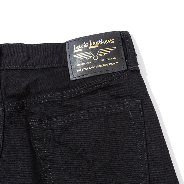 Washed Denim Jeans - Slim Fit LLJ002 / Black : HIDE/AND/RIDE