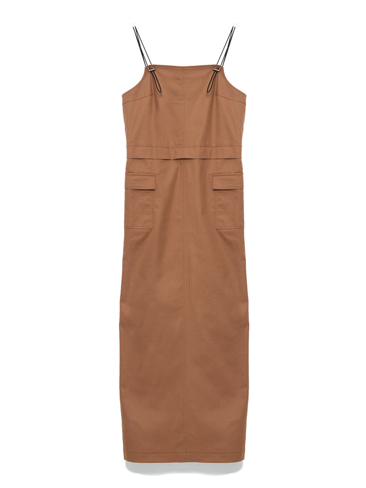 Overall clearance strap dress