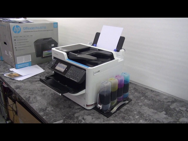 엡손 WF-C5710 출력 동영상 : 프린터온