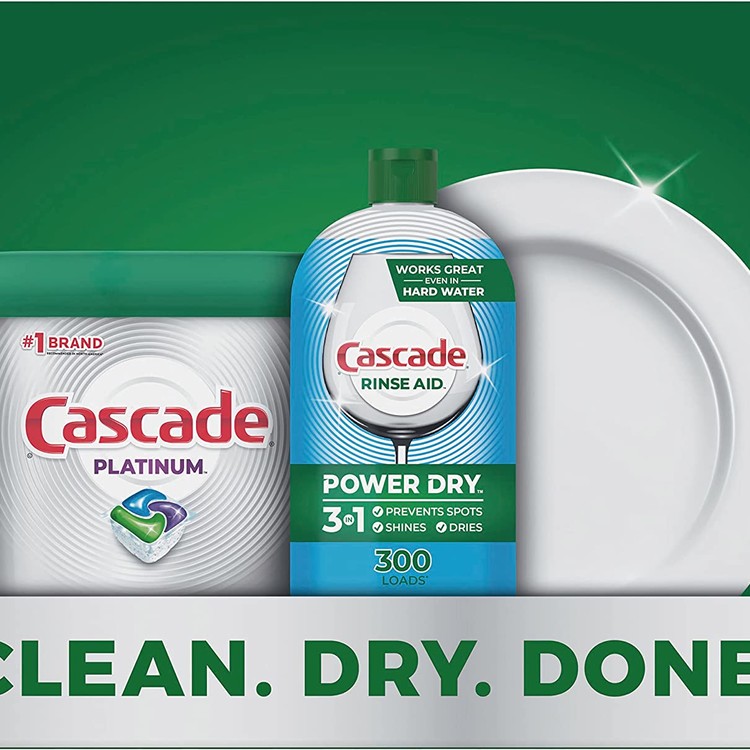 캐스케이드 식기세척기 린스 파워 드라이 901ml / Cascade Rinse Aid Platinum, Dishwasher