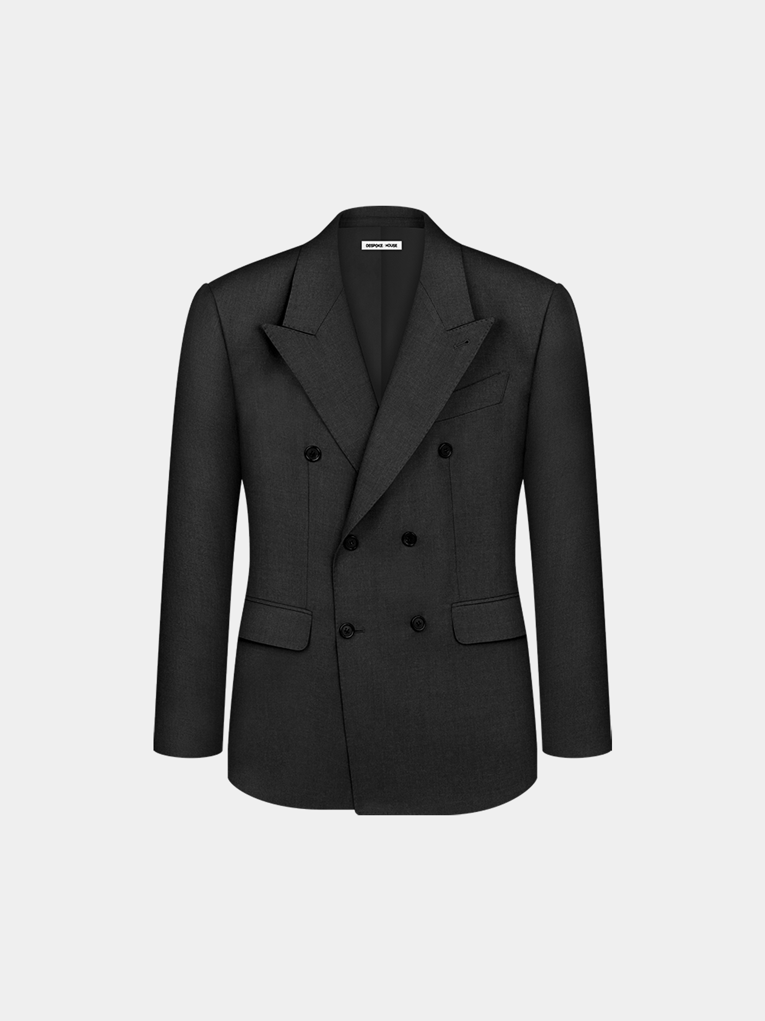 CHARCOAL DOUBLE JACKET DESPOKE HOUSE