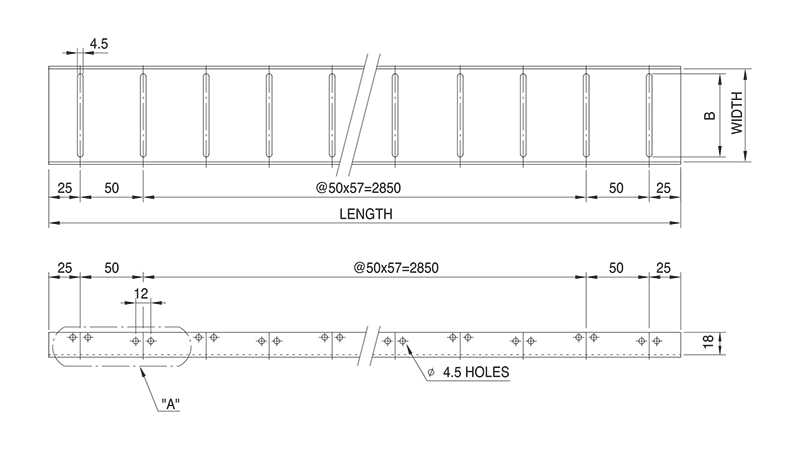 PUNCHED PLATE : SUHHAN Industry Co.,Ltd.-Products-CableTray-Punched Plate