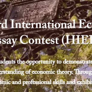 harvard international economics essay contest 2022