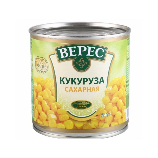 베레스 스위트콘 통조림 Верес Кукуруза 340g : ring333