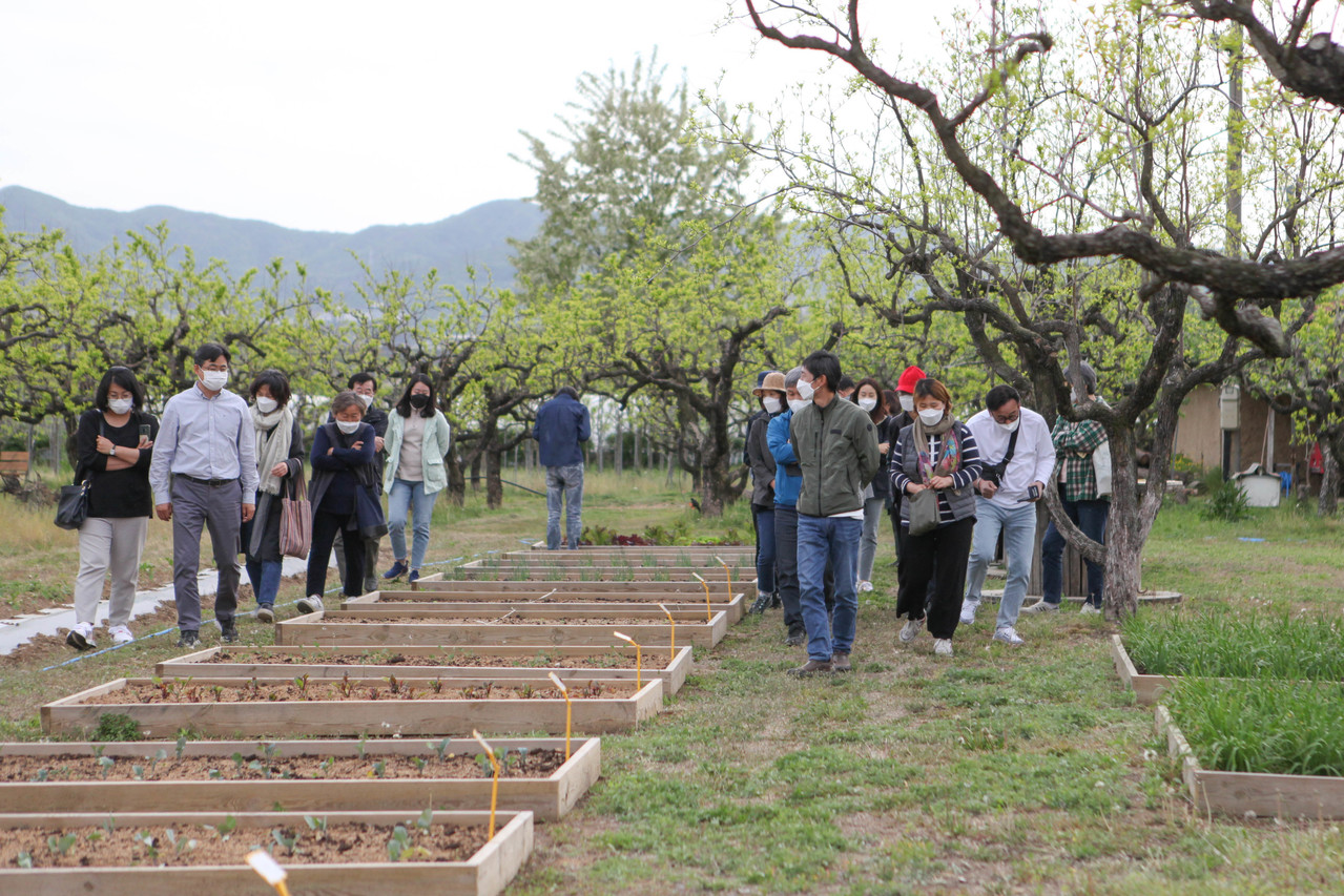 국내 케어팜 선진농가 방문