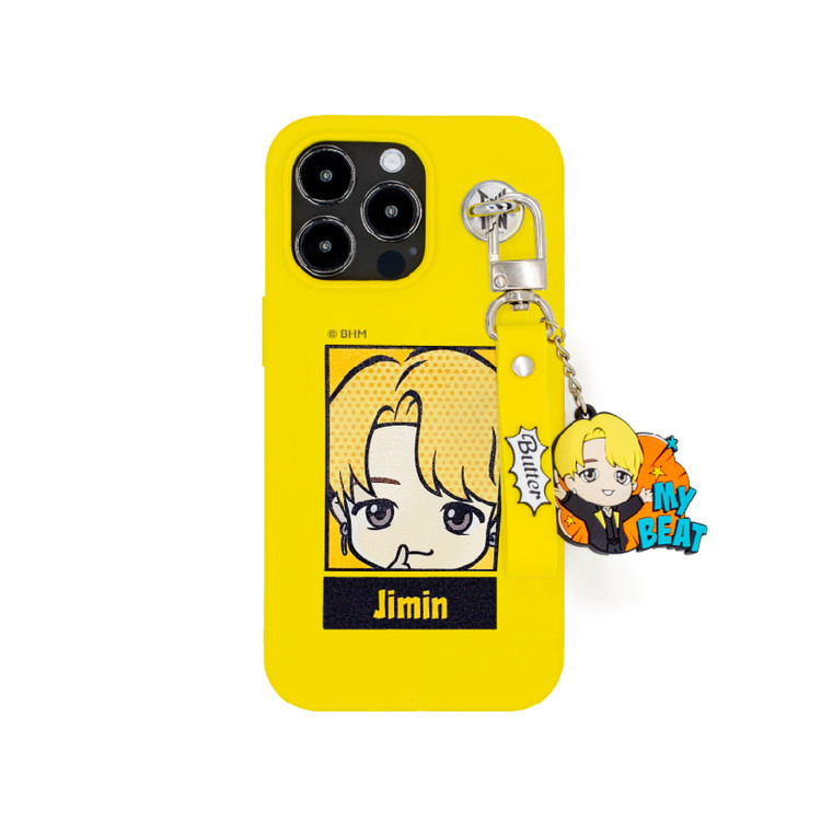 TinyTAN Color Phone Case with keyring Butter Jimin Sangsang s Mall BTS Character Goods K POP Goods K Goods