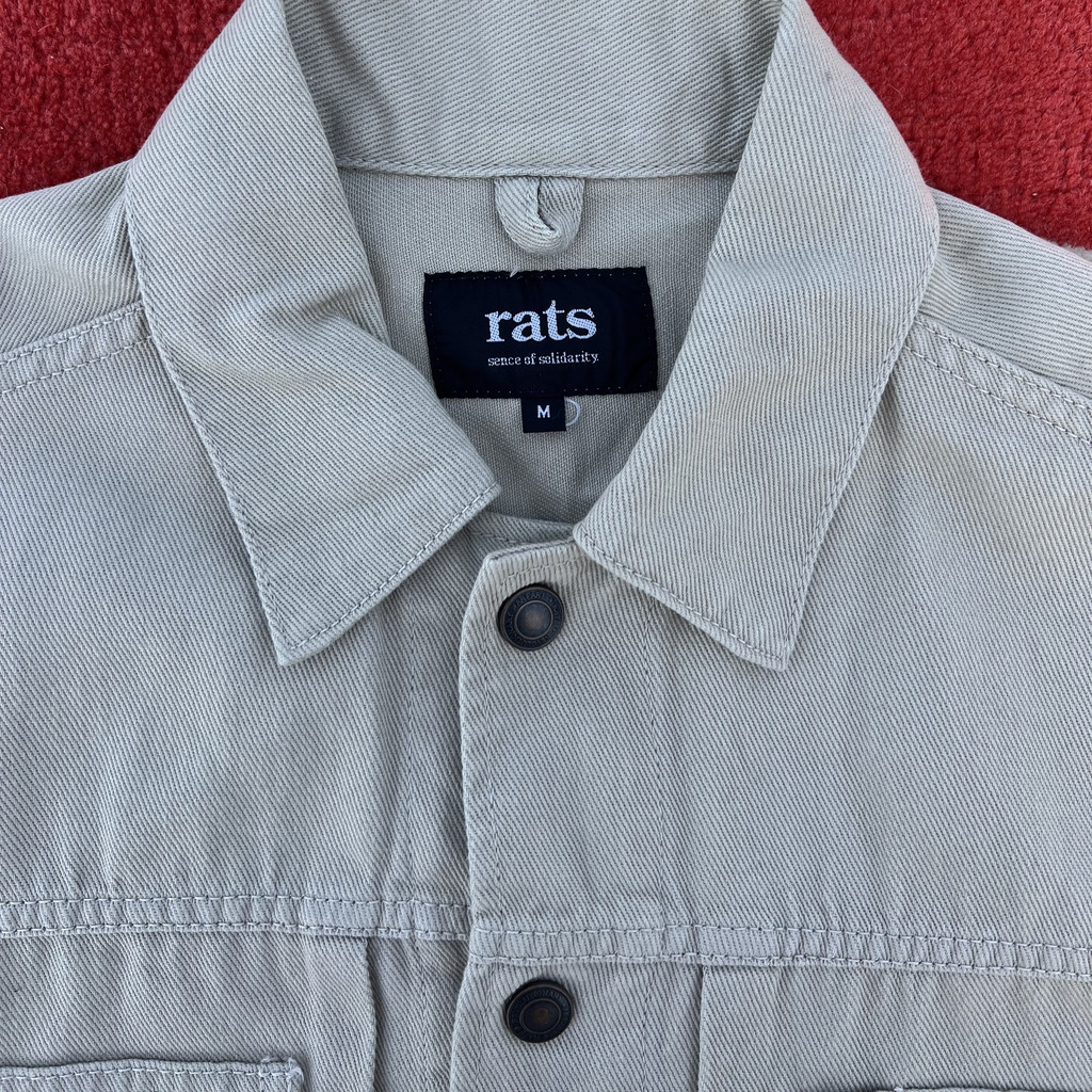 RATS - DENIM JACKET (Beige) : citycitycity