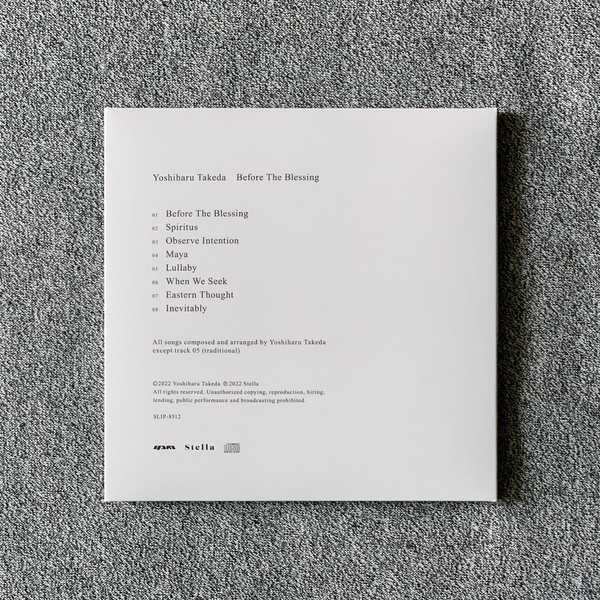 Yoshiharu Takeda / Before The Blessing : 수관기피