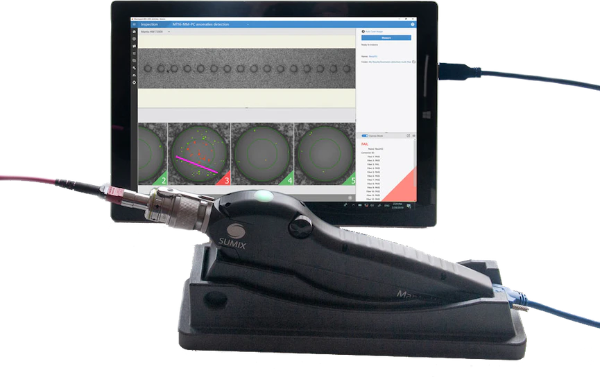 360x Wide Field of View Multifiber Inspection Scope (SUMIX MANTA HM ...