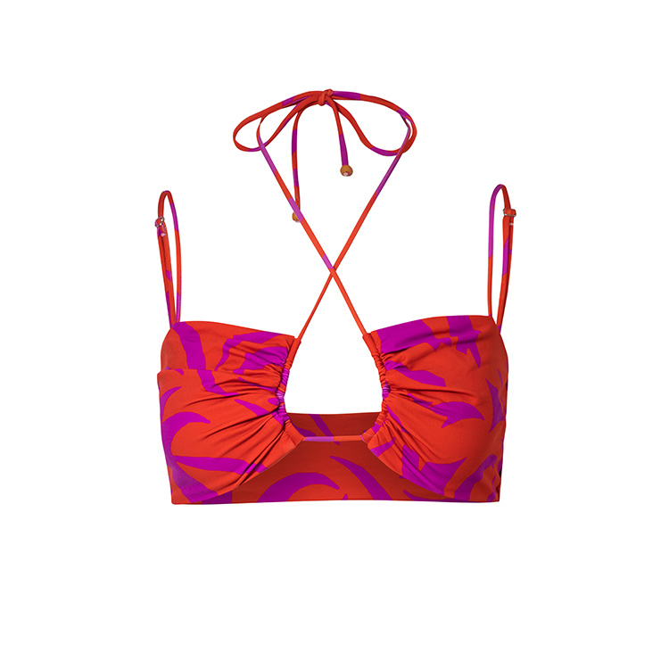 Citrus Drawstring Bra  bikini top – Lilja the Label