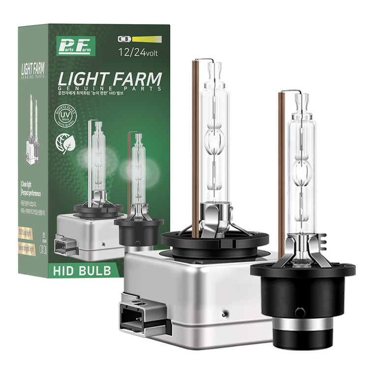파츠팜 라이트팜 HID 헤드램프 D1S D2S D3S D4S 4300K 5000K 6000K 8000K 자동차 전조등 벌브 차량