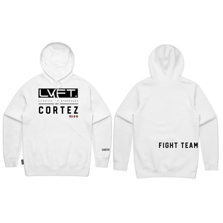LVFT x Cortez Fight Team Hoodie - Black, Live Fit Apparel