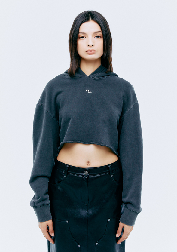 Hoddie crop on sale