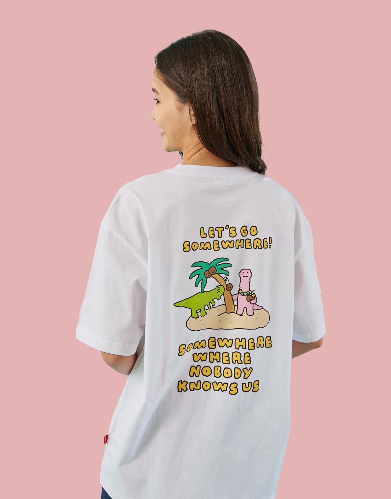 [Joguman X Comoninoz] JOGUMAN PALM TREE 티셔츠