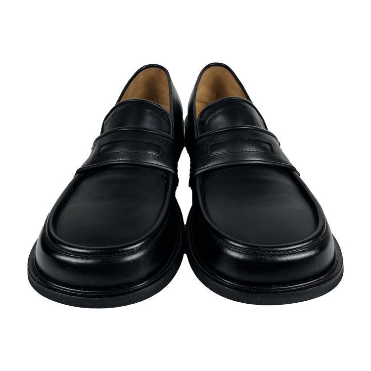 NO IDEA ブラックwide Dough ローファー サイズ42 Wide Dough Loafer