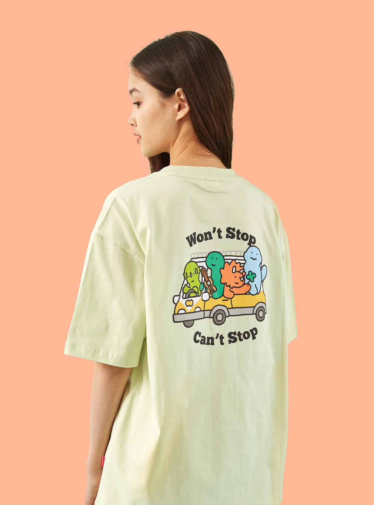 [Joguman X Comoninoz] JOGUMAN TRAVEL CAR 티셔츠