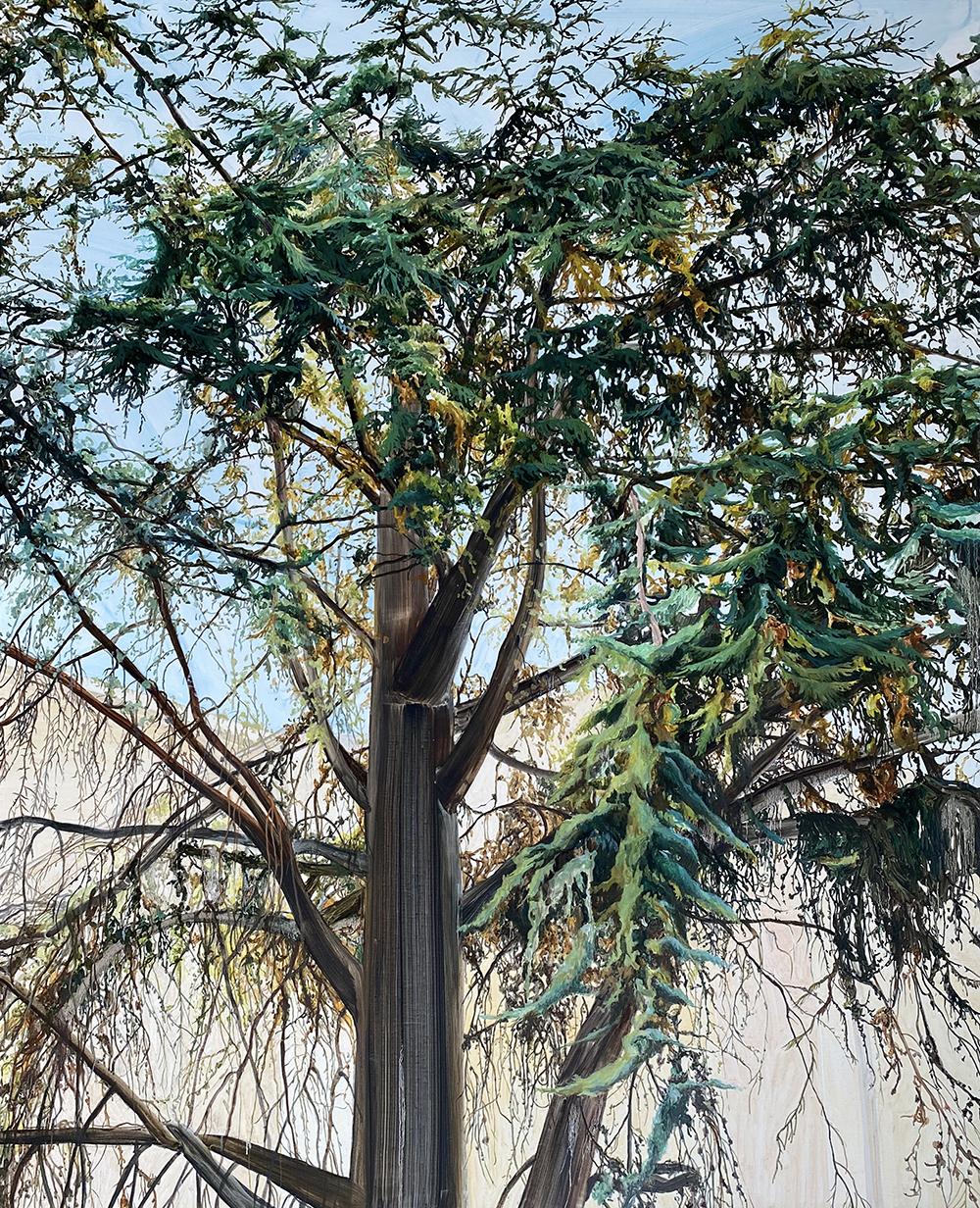 혼자 걷는 시간, Oil on canvas, 130 x 162 cm, 2020