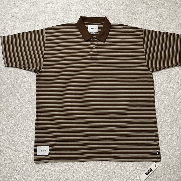 20SS WTAPS VASQUE POLO M BROWN-