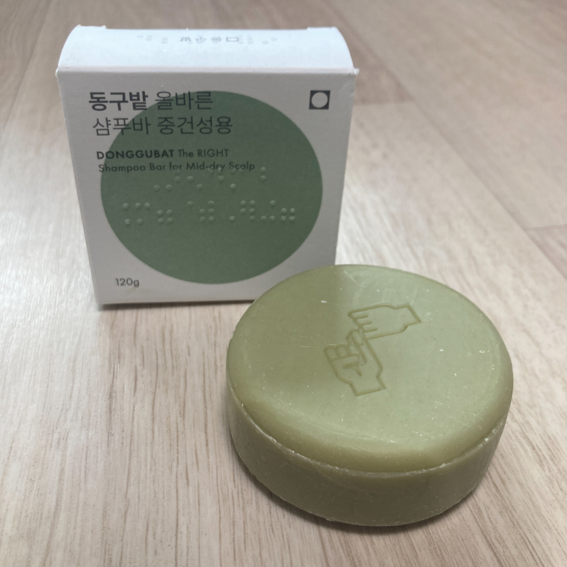 동구밭 올바른 샴푸바 중건성용
