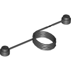 LEGO part x77ac30 - Black String, Cord Thin 30cm at BrickScout