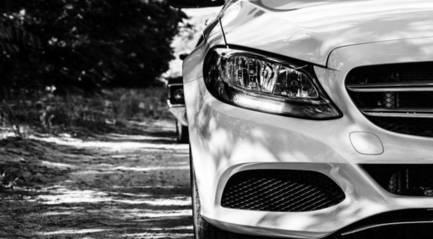 Automotive coating, hydrophobic coating