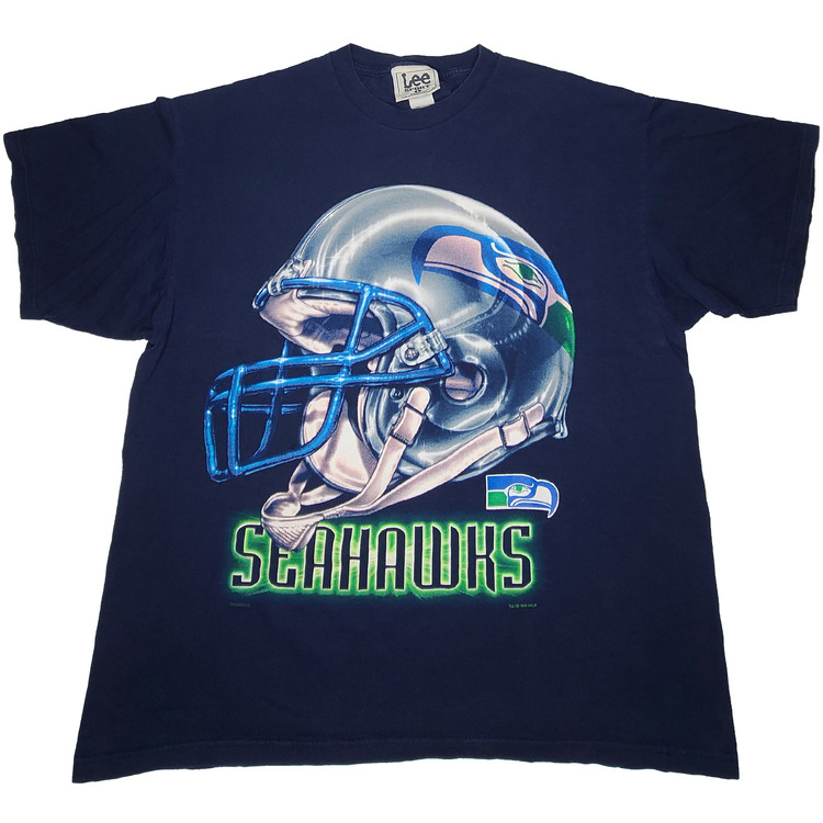 Vintage Seattle Seahawks Helmet T-Shirt