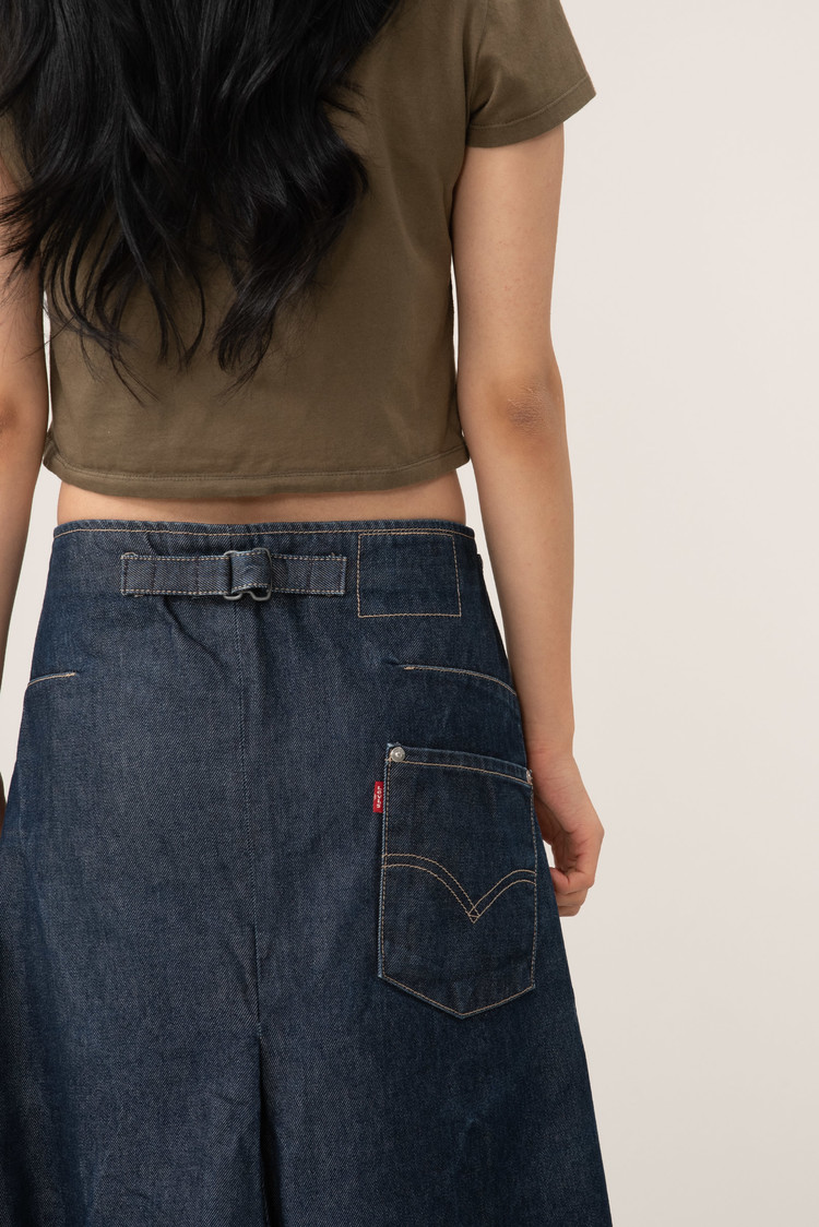 Levi's engineered jeans skirt hotsell