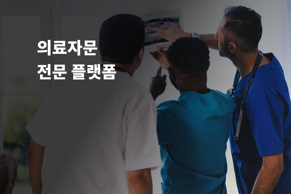 의료자문 전문 플랫폼