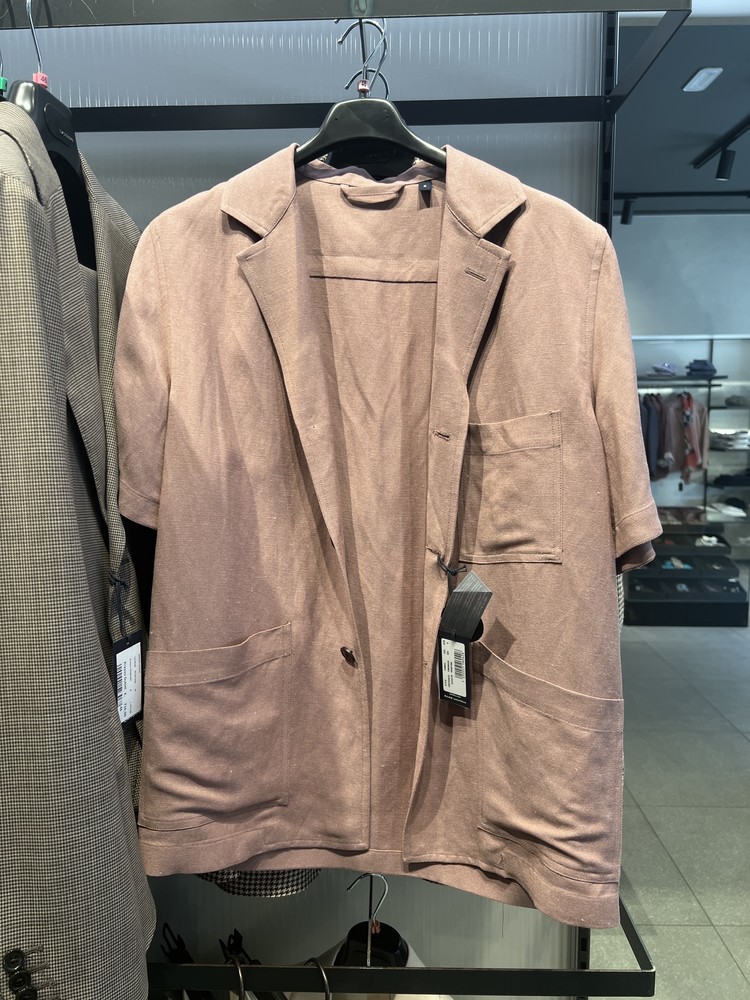 Outlet Ss] Lardini 라르디니 반팔 로즈 린넨 오버 셔츠 : 밀라노청년 편집샵