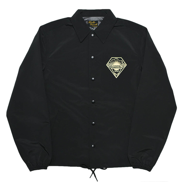 Arch Logo Three-Layer Coach Jacket [Black] : Semi Basement General Store