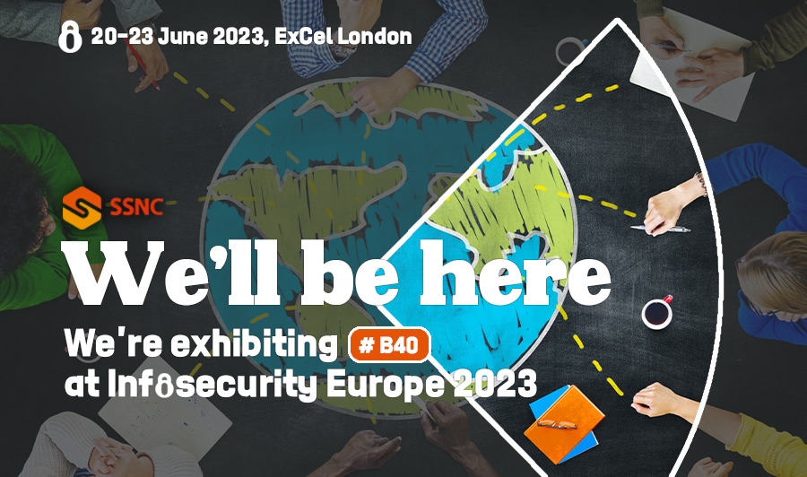 SSNC | We're exhibiting Infosecurity Europe 2023!