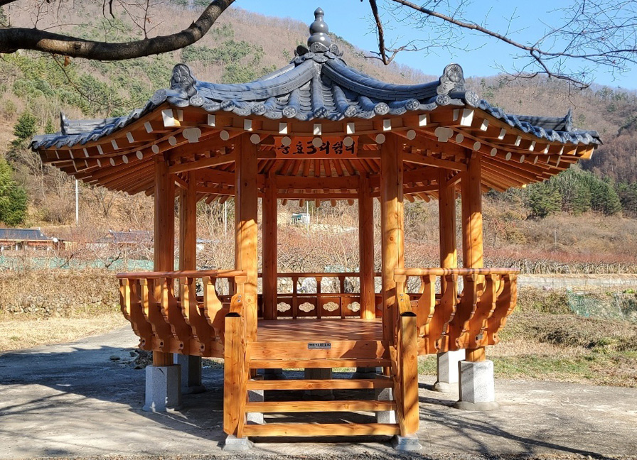 팔각 겹처마 정자 NS-D8467-3 : 삼성조경