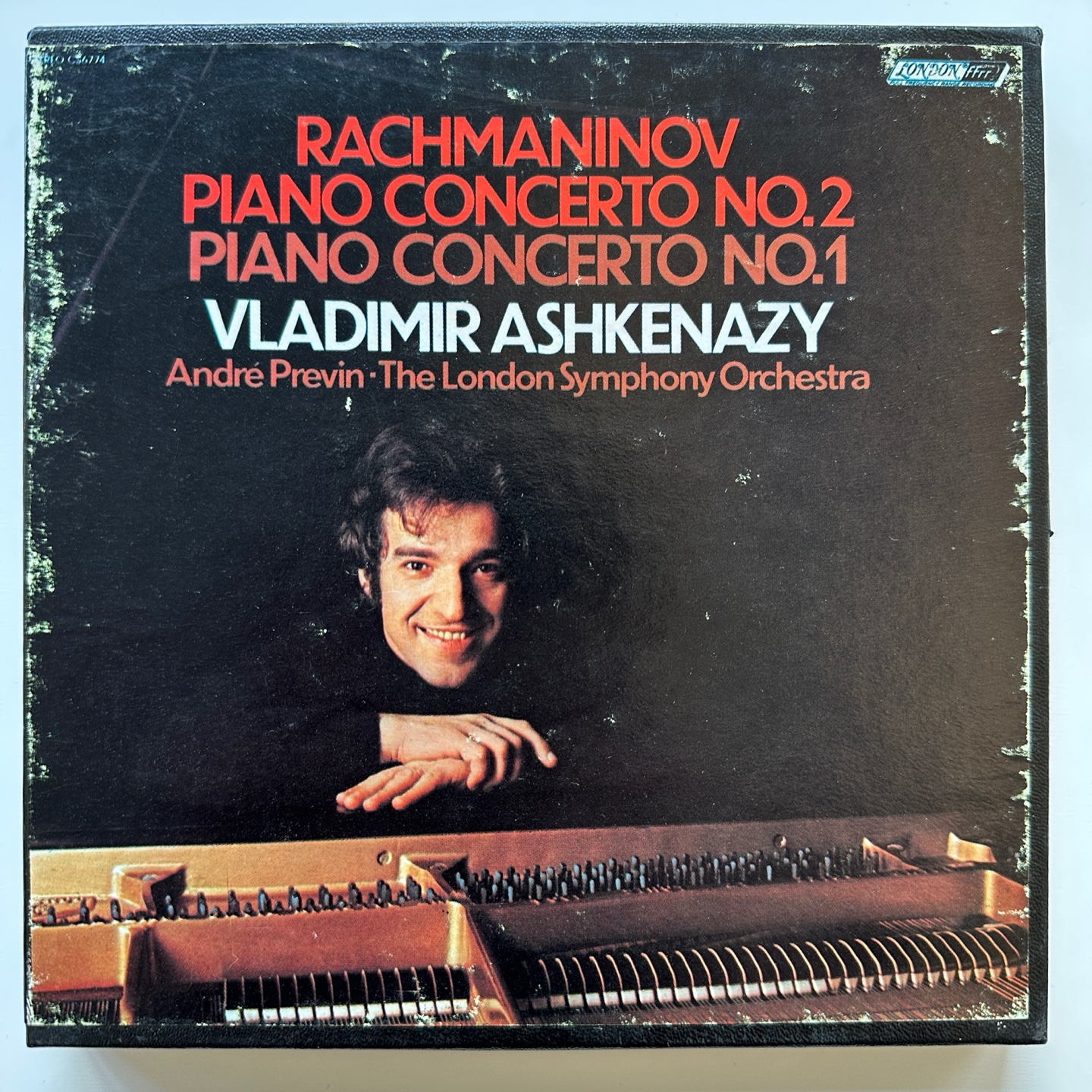 [Tape] Rachmaninoff Piano Concerto No.1,2_Vladimir Ashkenazy André ...