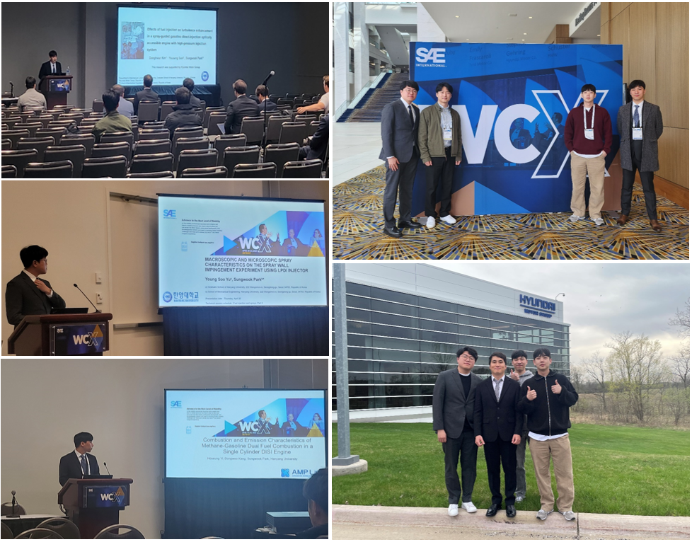 2023.04. WCX SAE World Congress Experience 2023, USA 연구실소식